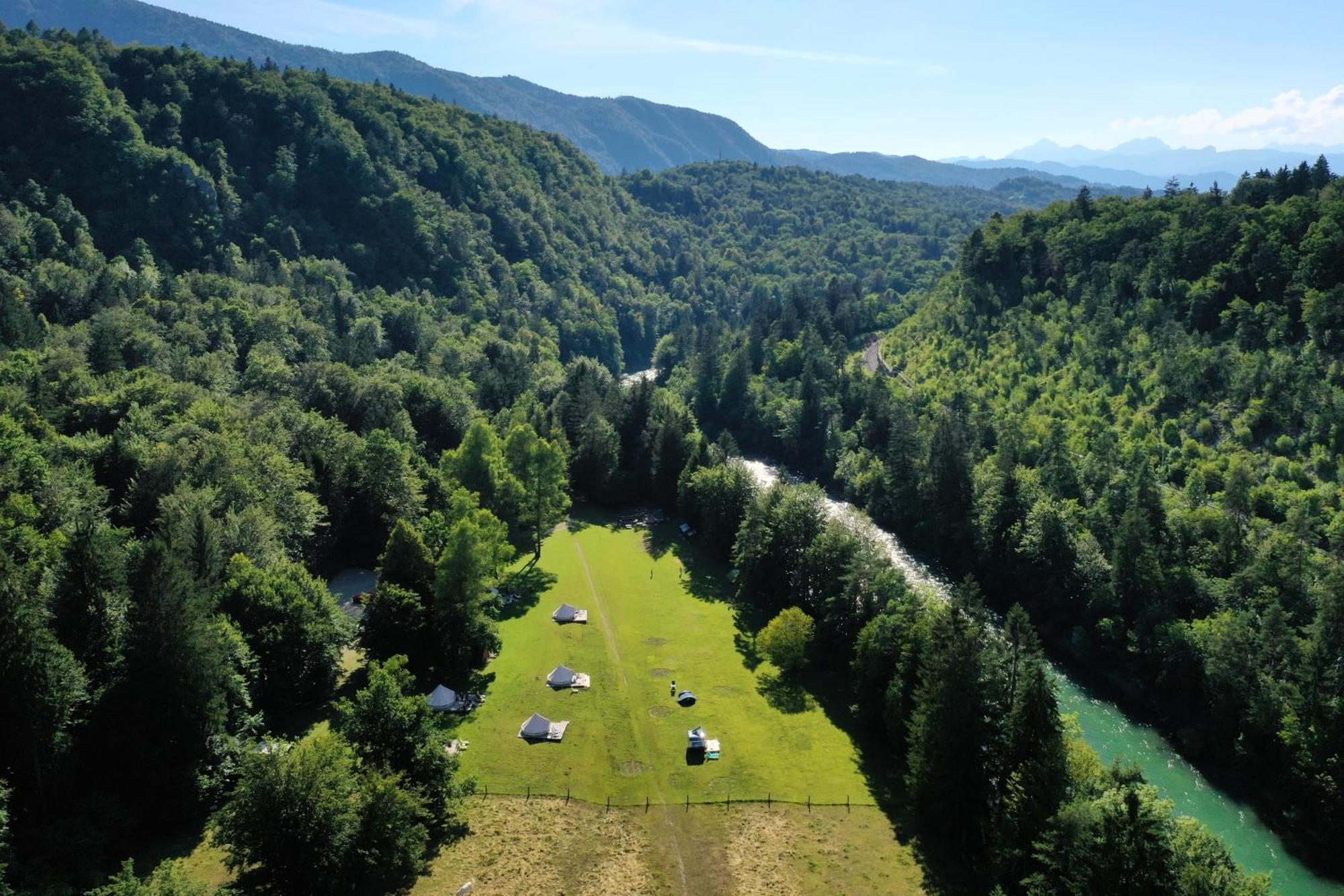 Eco River Camp - Pitches Radovljica Kültér fotó