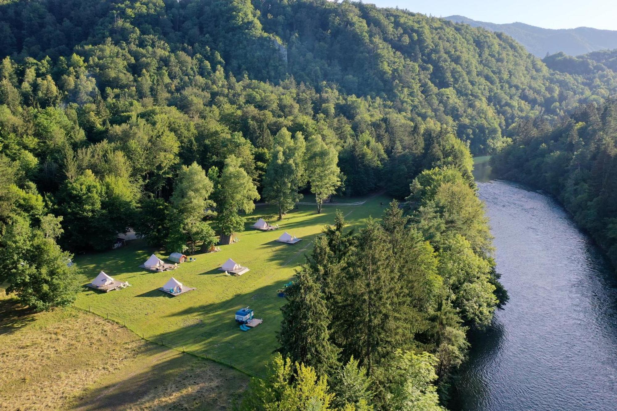 Eco River Camp - Pitches Radovljica Kültér fotó