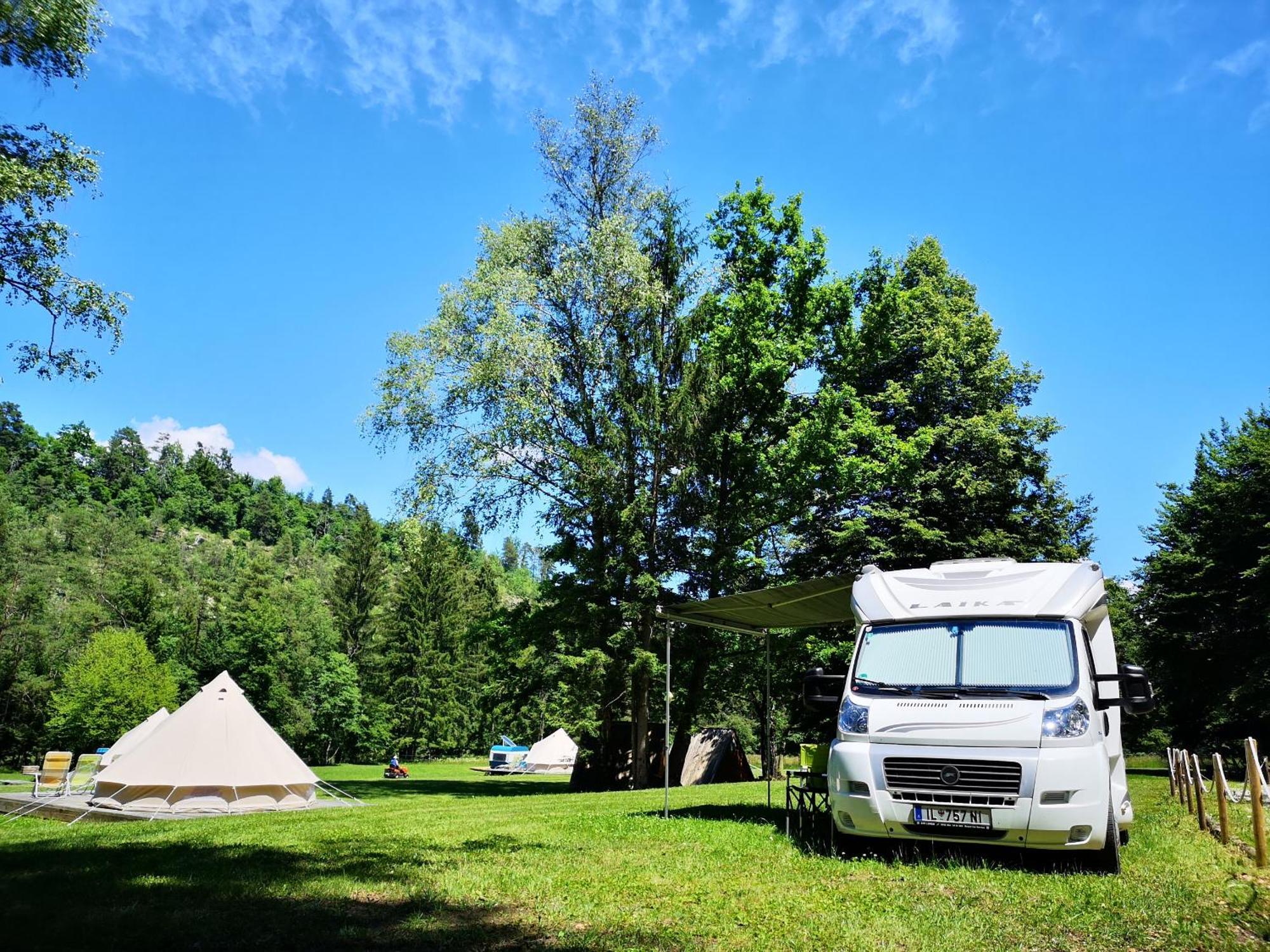 Eco River Camp - Pitches Radovljica Kültér fotó