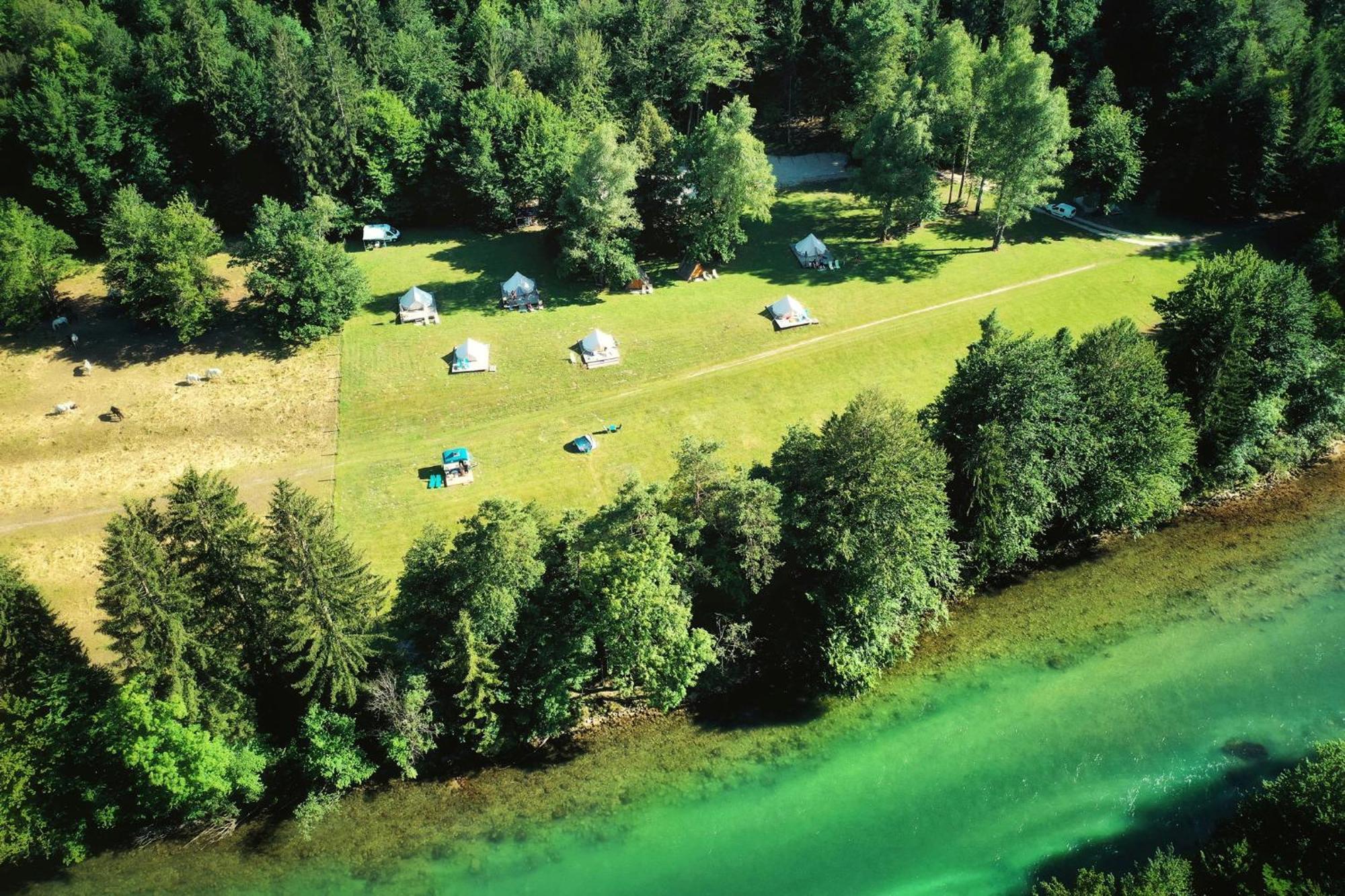 Eco River Camp - Pitches Radovljica Kültér fotó