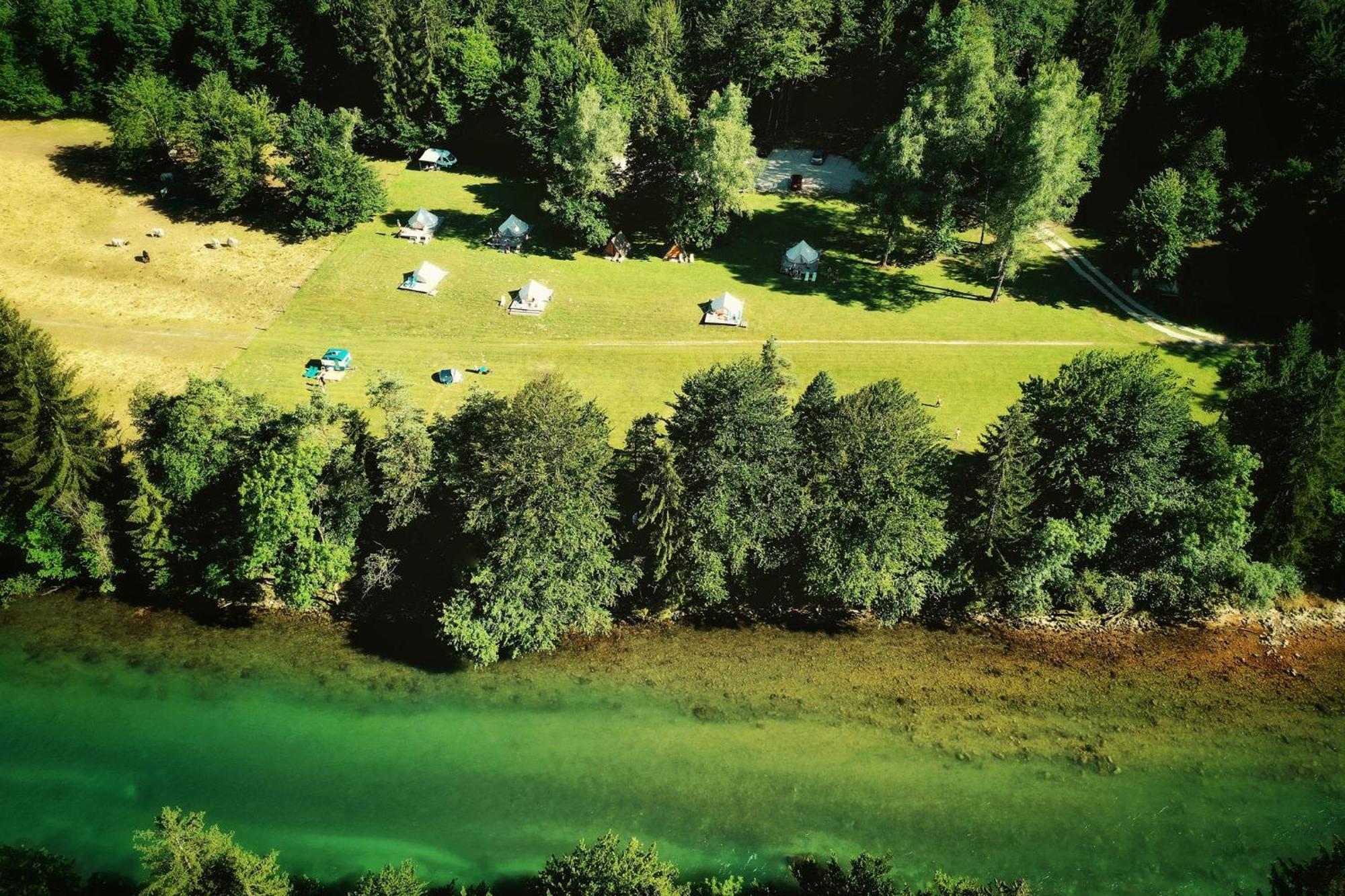 Eco River Camp - Pitches Radovljica Kültér fotó